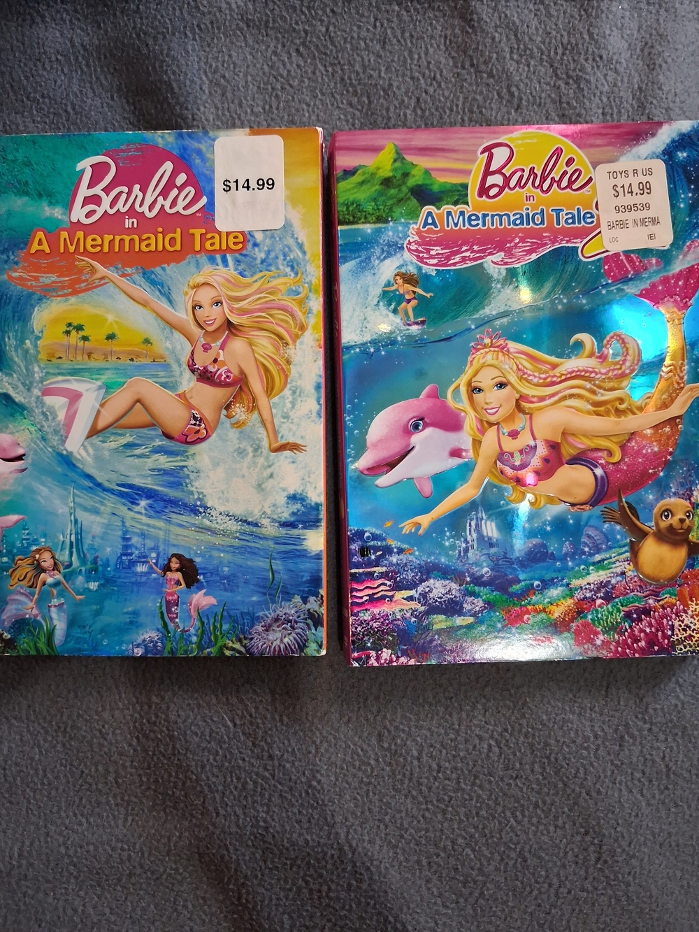 Barbie A Mermaid Tale 1 & 2 Dvd